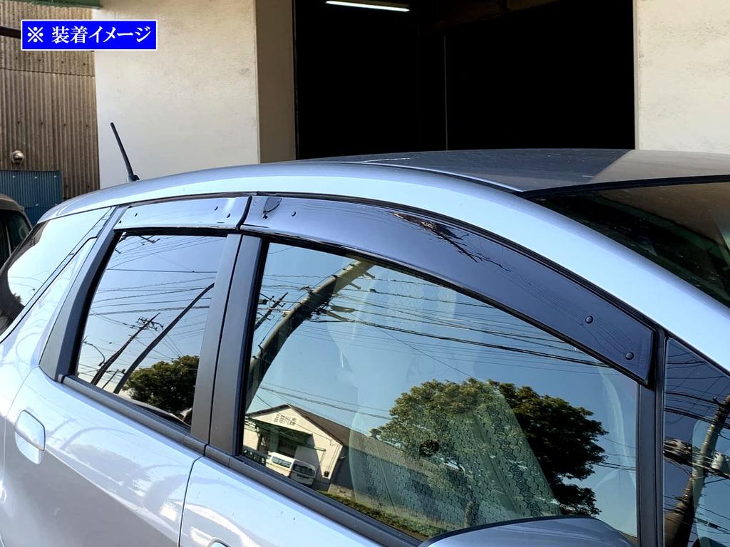 BRIGHTZ Fit Shuttle Hybrid GP2 Side Door Visors with Hardware Compatible with GP 2 Fit Shuttle and Fit Shuttle Hybrid [INJ-V-113] Fit, Hybrid,