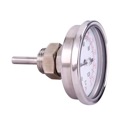 Stainless Steel 0 Celsius -120 Celsius  BBQ Grill Smoker Thermometer Temperature Meter Tester Monitor