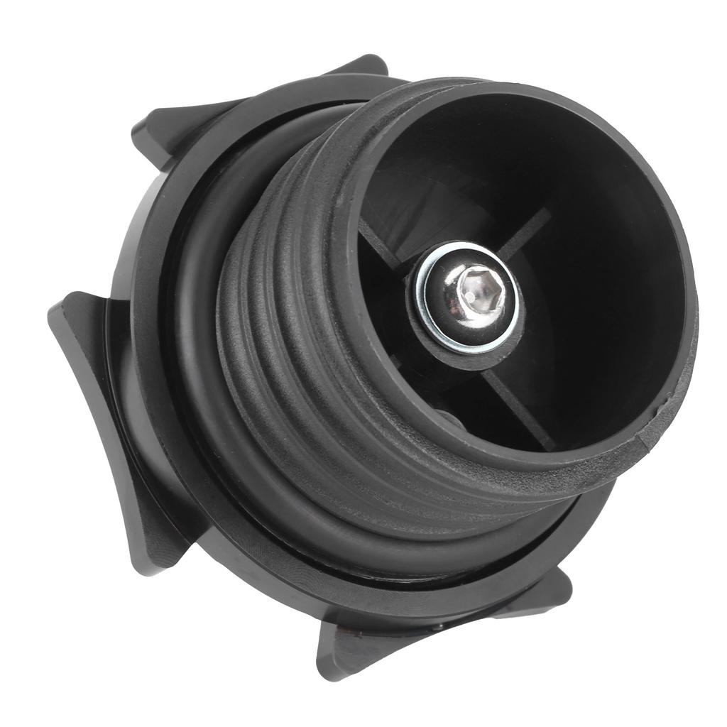 Billet Aluminum Fuel Oil Tank Cover Cap Replacement Black Color Motorcycle Accessory