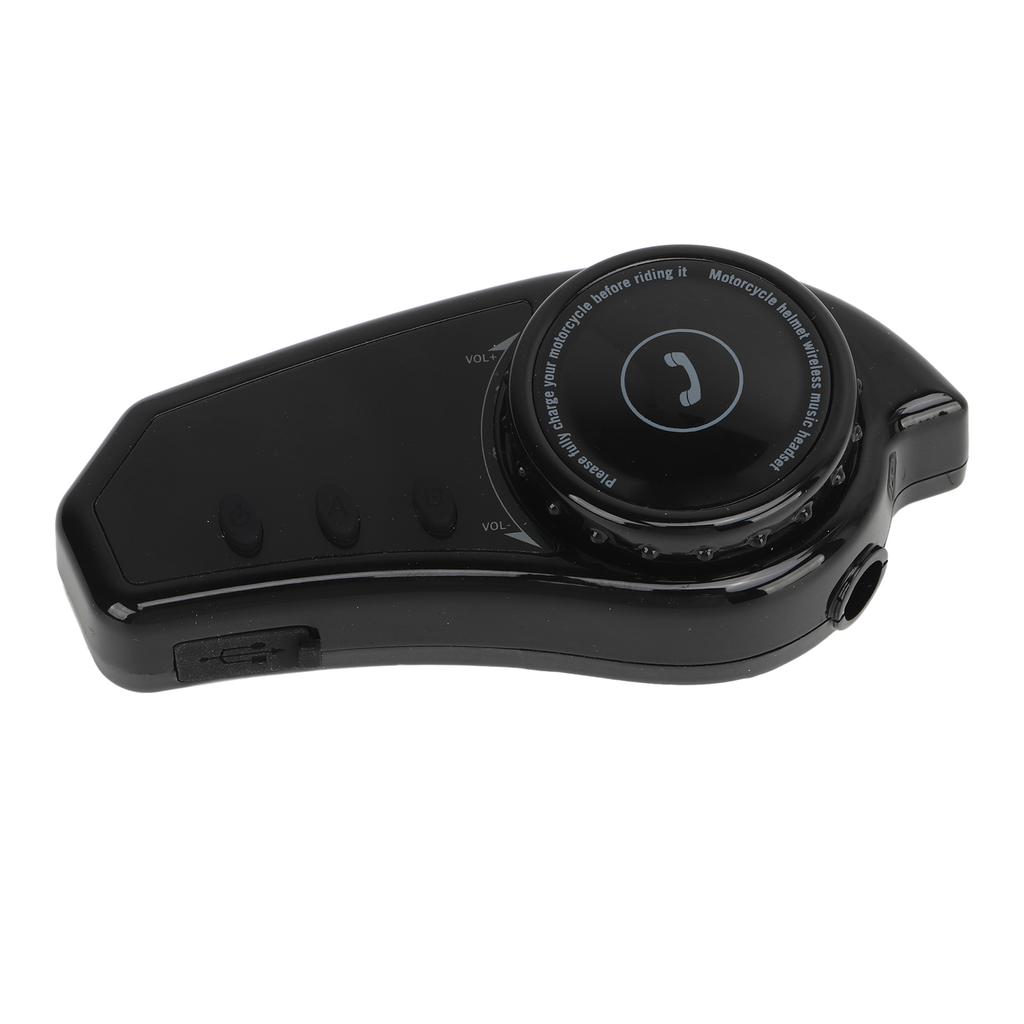 Helmet Earpiece Kit Bluetooth Earphone Music Headset for Outdoor Electric Bike Motorcycle Built In Battery