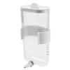 Automatic Parrots Waterer 360Ml Transparent No Mess Plastic Bird Cage Water Bottle Hanging Feeder for Budgie Cockatiel Canary