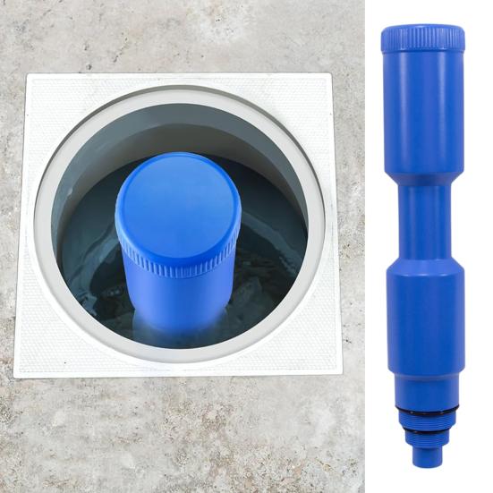 

Pool Skimmer Guard Pool Winterizing Stopper for Threaded Skimmer Winter Pool Skimmer Ice Guard for Above-Ground Pools синий