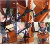 Adjustable 3-Point & 5-Point Safety Harness for Child Seats & Strollers