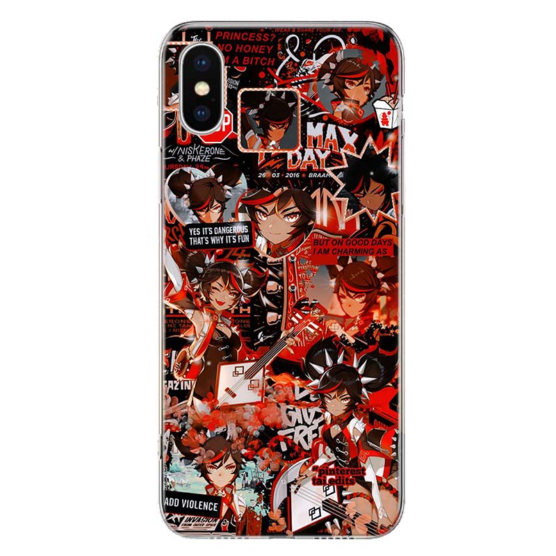 Genshin Impact Game Cover Phone Case For Apple iPhone 11 12 13 14 Pro 7 XR X XS Max 6 6S 8 Plus + Mini 5 SE Print Soft Cover