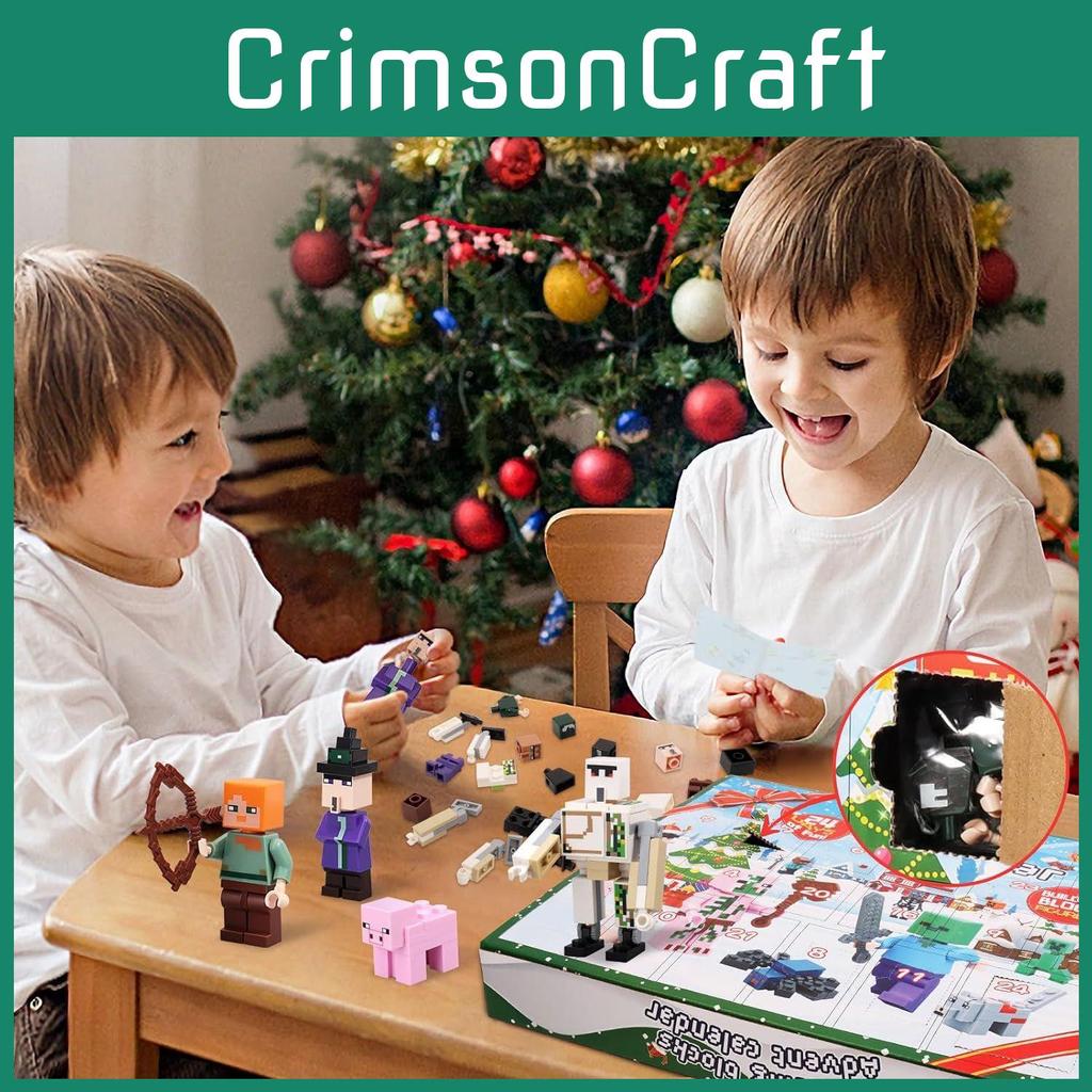 Colorful Christmas Themed Building Blocks Doll Set Perfect For Holiday Celebrations And Festive Decor