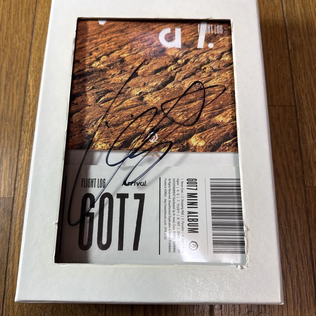 

[USED] GOT7 FLIGHT LOG:Arrival. Yugyeom autographed mini album