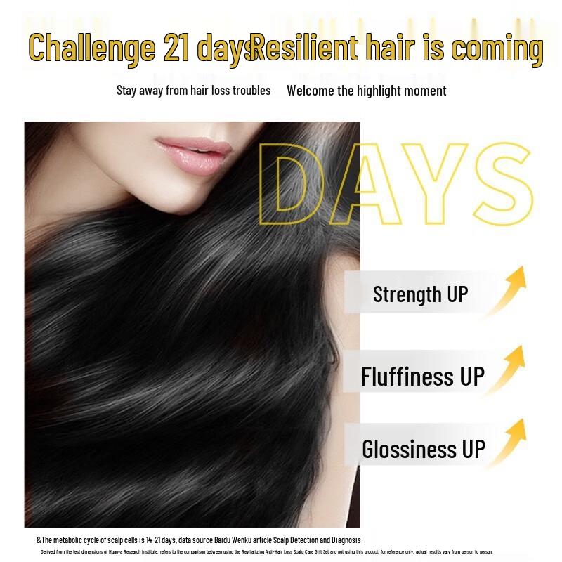 Ziyuan Silikonfreies Ingwer Anti-Haarbruch Shampoo