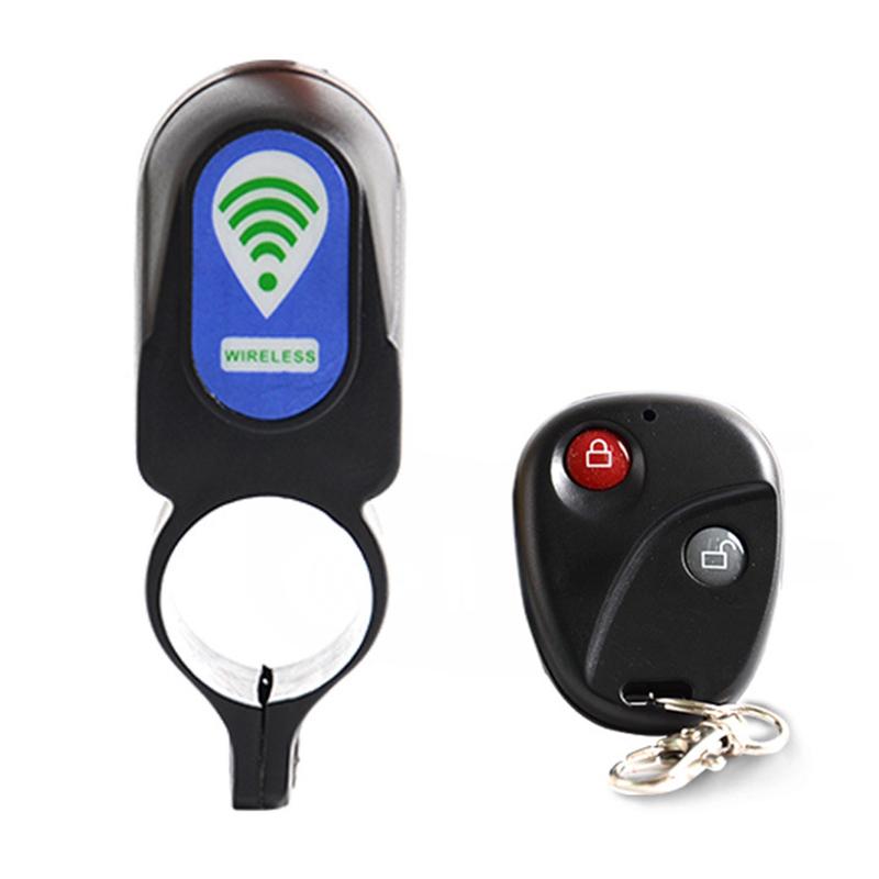 Bicycle Anti-theft Alarm Lock with Wireless Remote Control MTB Bike Anti-Theft Vibration Alarm Bike Alarm Lock