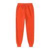 Mens Fleece Jogger Pants Casual Sportswear Straight Fit Elastic Waist Drawstring Bottom