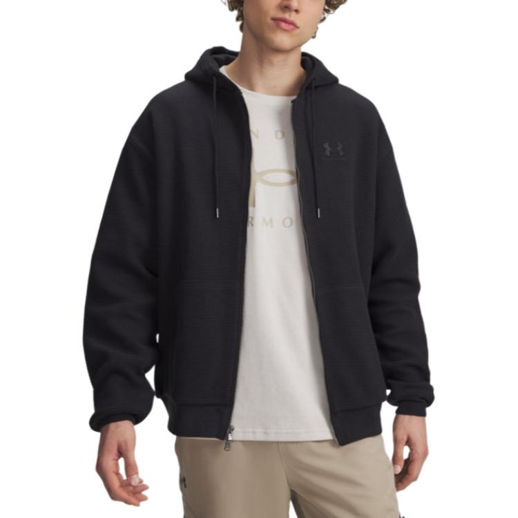 

Under Armour Icon FW25 Вязаная спортивная куртка-худи на молнии Мужские куртки 6007058-002 S