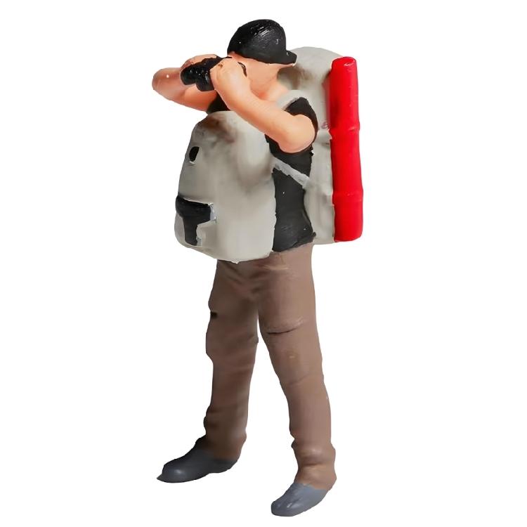 Artistic Small Rock Climber Models Delicate Climbing Statues Resin Texture for Collectors and Decorative Displays