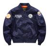 2024 Air Force Embroidered Pilot Jacket - Spring/Autumn Bomber for Couples, Plus Size