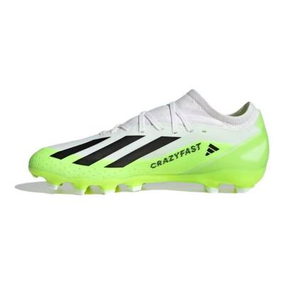 X Crazyfast.3 AG Stabilità Professionale AG (Borchie corte in gomma) Scarpe da Calcio in Pelle PU Sintetica con Erba Artificiale Antiscivolo Resistenti all'Usura ID9344