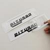 1pc 3D ABS C43 Logo Letters BITURBO 4MATIC Badge Car Rear Sticker Emblem For Mercedes Benz AMG W205 W206 Decorative Accessories