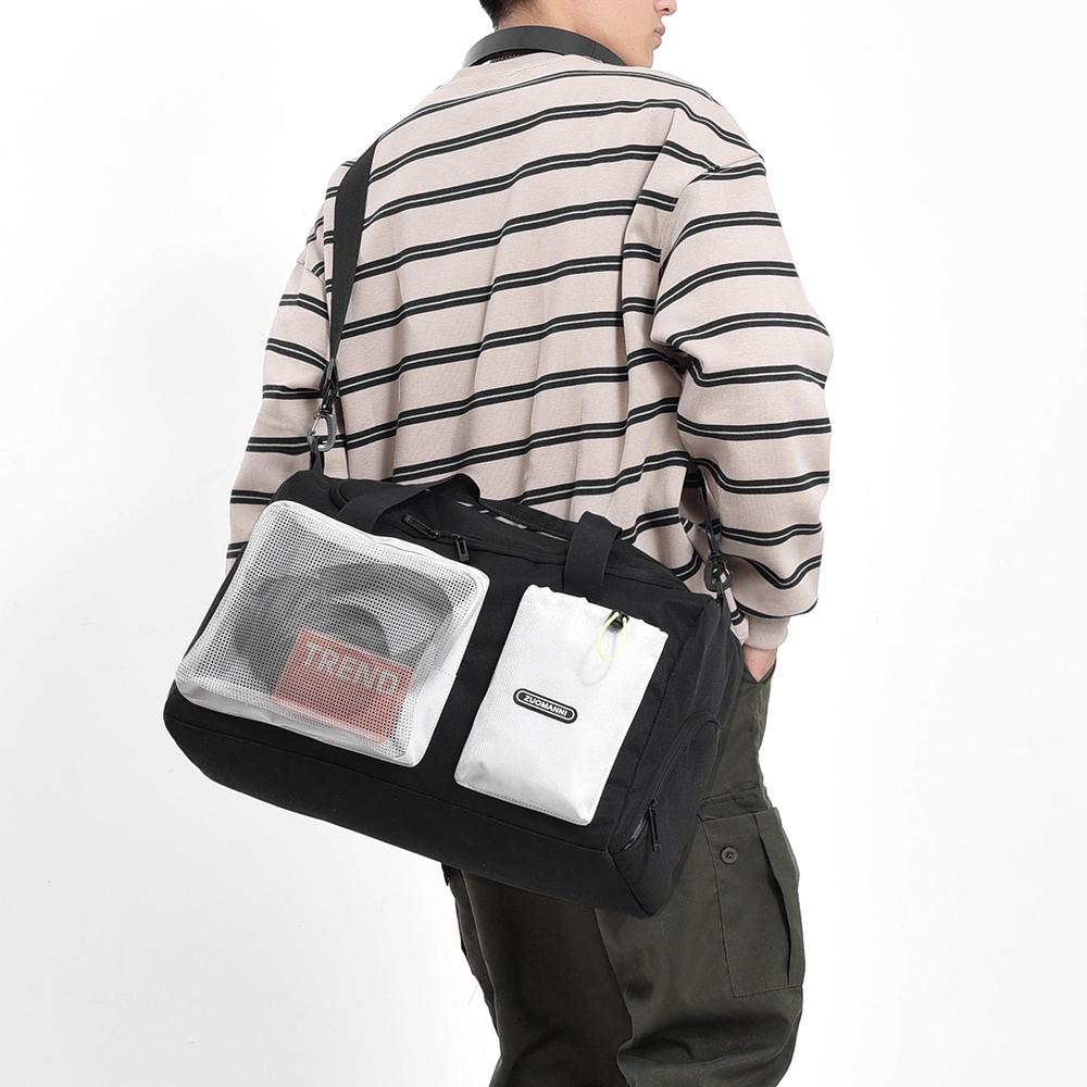 Gym Bag Large Capacity Travel Bag Dry and Wet Separated Luggage Bag Travel Boarding Bag Separation Shoes Bags