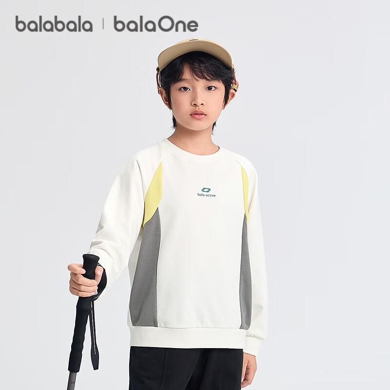 Balabala Kinder Sweatshirt-T-Shirt mit Buchstabenprint