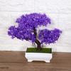 Artificial Bonsai Fake   Flower Potted Plant   Decor