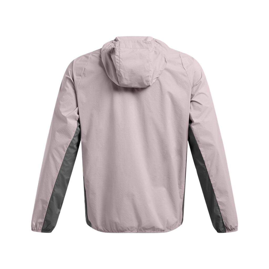 Under Armour Launchstorm Comfortable Fashionable Simple Versatile Long Sleeve Jacket Men Jacket Lithe-Gray 1381879-015