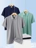 Spring/Summer Unisex Simple Short Sleeve Polo - Men's Solid Color Turn-Down Collar Sports Shirt