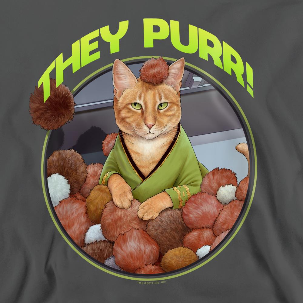 Star Trek Unisex Adult The Purr Sweatshirt
