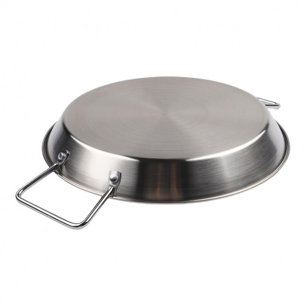 Paella Cooking Pot Stainless Steel Pot Elegant Kitchenware
