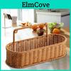 Wall Woven Fruit Organizer Sundries Mounted Storage Hand Decorative Vegetable