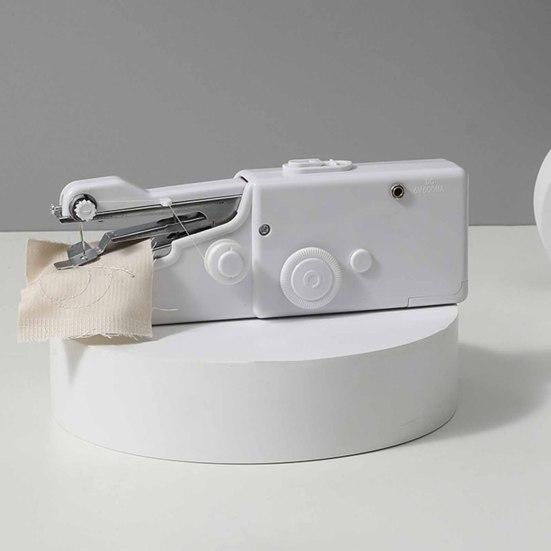 Handheld Mini Sewing Machine Electric Sewing Machine with 3 Sewing Modes Portable Sewing Machine Kit for Travel Home DIY Craft