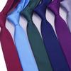 1 stk Nye Herre Casual Slanke Slips Klassiske Polyester Vevde Fest Slips Mote Mann Hals for Bryllup Business Herre Tilbehør