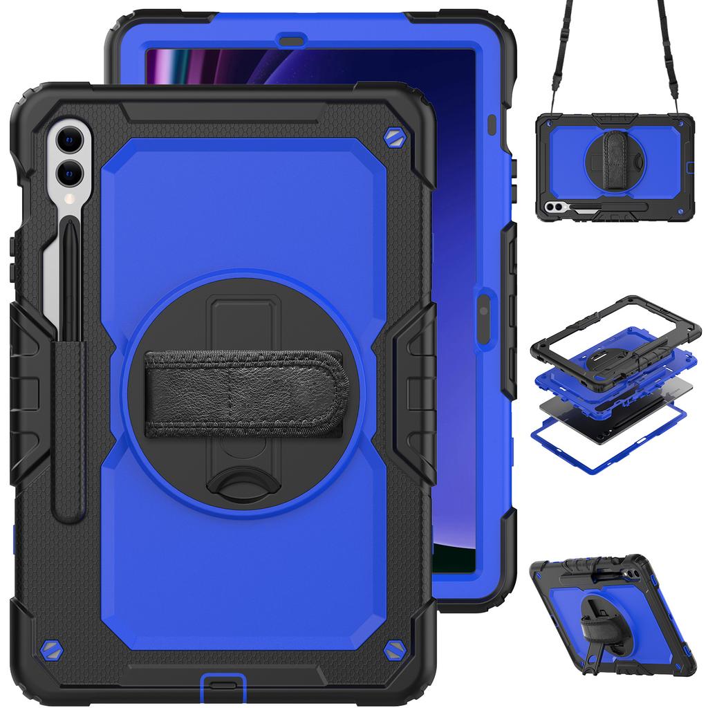 Case For Galaxy Tab S10 Lite S9 FE S8 S7 SM-X400 X406 X520 X526 X510 X516 X710 716 X700 706 T870 876 With Screen Protector Cover