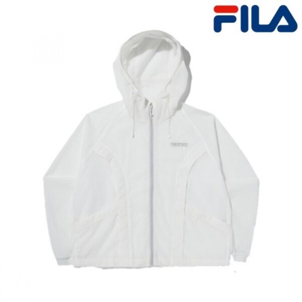 Fila Women S Lightweight ripStop Hood Windbreaker White fS2jkg2172f Owh OWH (off-white)/100(L)