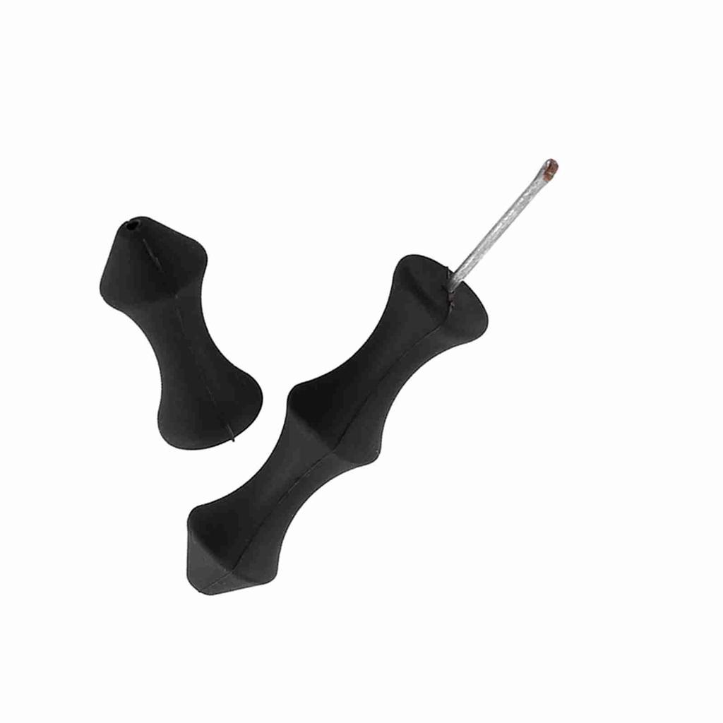 Useful Outdoor Shooting Accessory  or Gear Archery Bow String Silicone(black)