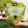 8L Outdoor Water Storage Bag Portable Large Capacity Sports Camping Foldable Soft Water Bag With Climbing Faucet Water Bag