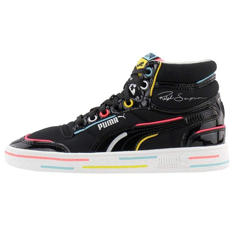 (WMNS) PUMA Unexpected x Ralph Sampson Mid Black White Women s 371953-01 EU 35.5