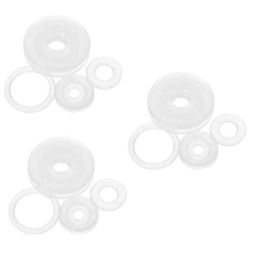 CAXUSD 12-Piece Pressure Cooker Accessories, Pot Lid Gaskets, Pressure King Pro Parts, Pressure Cooker Valve Gaskets, Pressure Cooker Parts, Silicone