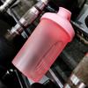 400ml Přenosný Plastový Kelímek na Nápoje Šejkrové Lahve Sportovní Kelímky na Vodu Láhev na Míchání Syrovátkového Proteinového Prášku Fitness Gym Šejkr Venkovní