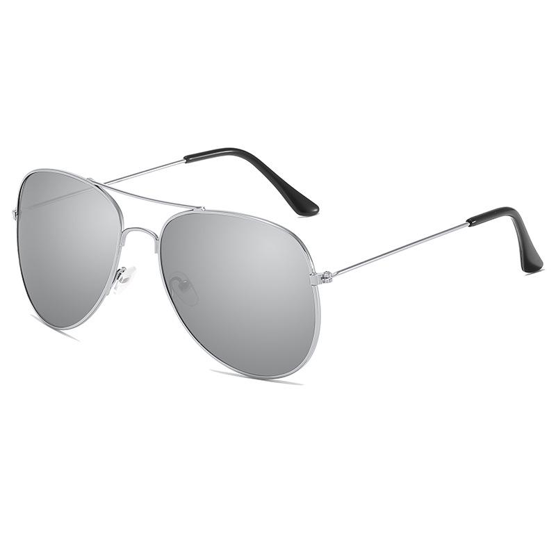 3026 Klasyczne Unisex Okulary Przeciwsłoneczne Aviator - Metalowa Oprawka, Kolorowe Soczewki