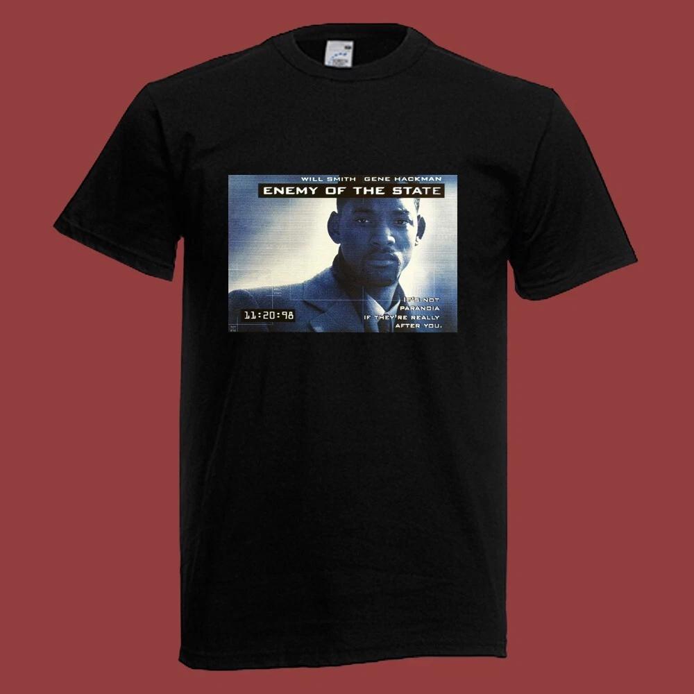 Enemy of The State Movie Men s Black Size S-5XL L