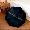 1 PC Automatic Folding Umbrella - Cartoon Pattern, Portable & Foldable Design with 45 Ribs, Christmas Birthday Gifts