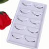 5 Pairs Fairy Lower Lashes - Natural Style, Transparent Stem, Soft Hair (B03)
