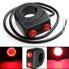 22mm Handlebar Horn and Headlight Combination Button Switch for Motorcycle E-bike Scooter Universal Refit Accessories