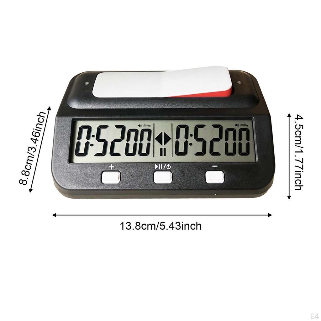 Schackklocka Digital Timer Professionell för Brädspel