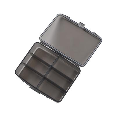 Pillenorganizer met hoge capaciteit Pillendoosje Dagelijkse medicijnorganizer Waterdicht voor vitamines Vis