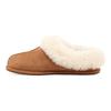 UGG Sheepskin Round Toe Slip-On Casual Flats Women Flats Chestnut 1118981-CHE