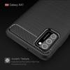 Etui Samsung Galaxy A41, Odporne TPU z Włókna Węglowego Ochronne Etui Dla Czarnego