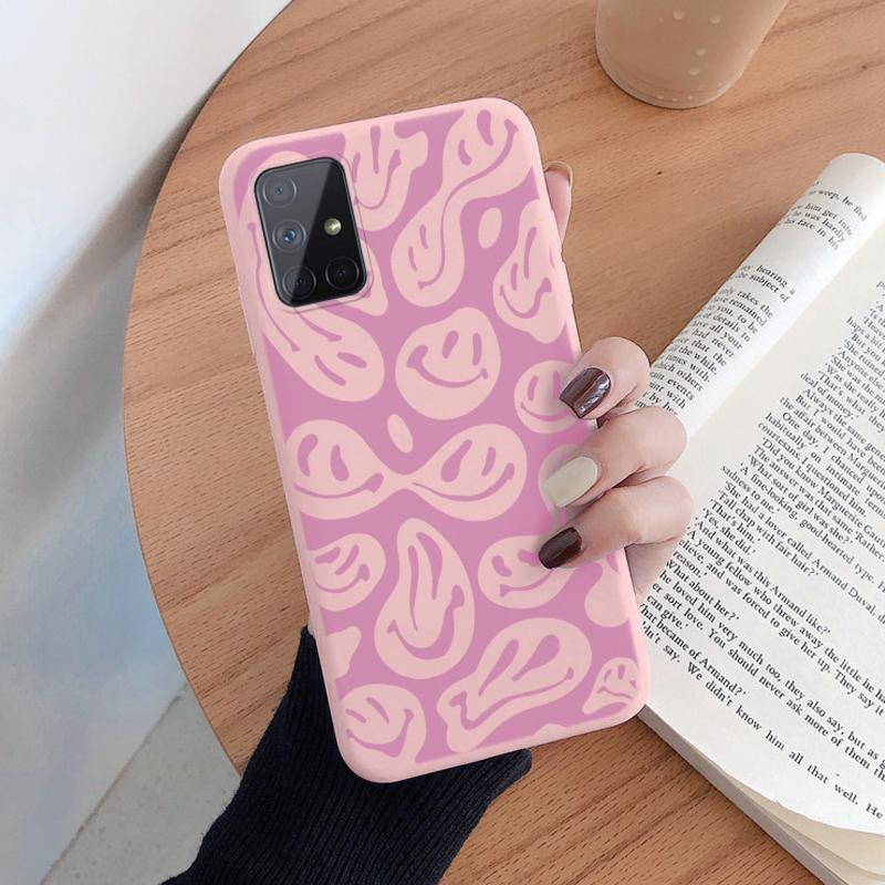 Leopard Print Phone Case For Samsung Galaxy A51 4G 5G A71 5G Protection Back Cover Soft Silicone Fundas For Samsung A 51 Coque