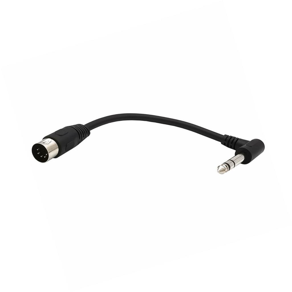 Professional 6.35mm to Din 5 Pin Sound Cable Flexible Connectors Connection Cable for Sound Keyboards Accessories