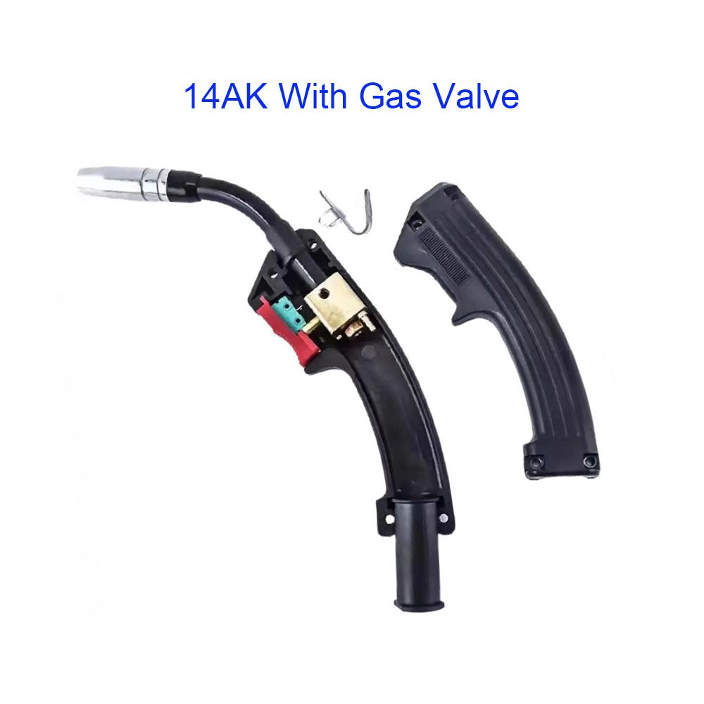 14AK Gas Valve MIG Welding Torch Consumables Brass Gun Head Accessories European Style
