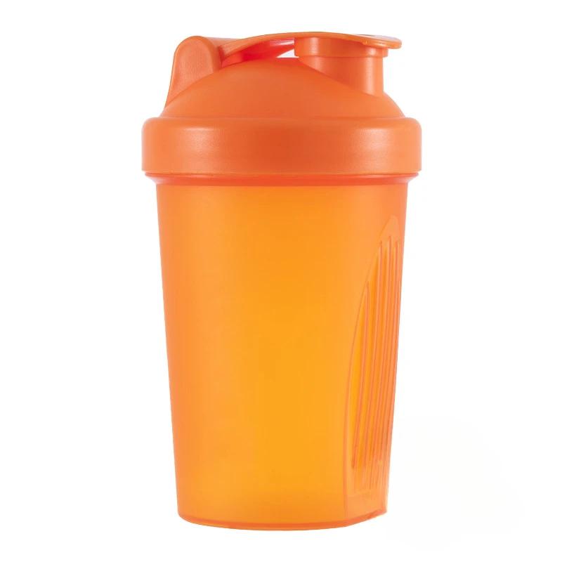 400ml Přenosný Plastový Kelímek na Nápoje Šejkrové Lahve Sportovní Kelímky na Vodu Láhev na Míchání Syrovátkového Proteinového Prášku Fitness Gym Šejkr Venkovní