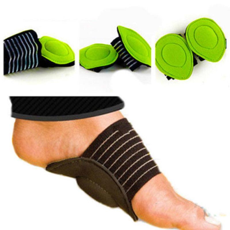 Universal Feet Arch Support Breathable Cotton Foot Protection Pads for Aching and Painful Feet, One