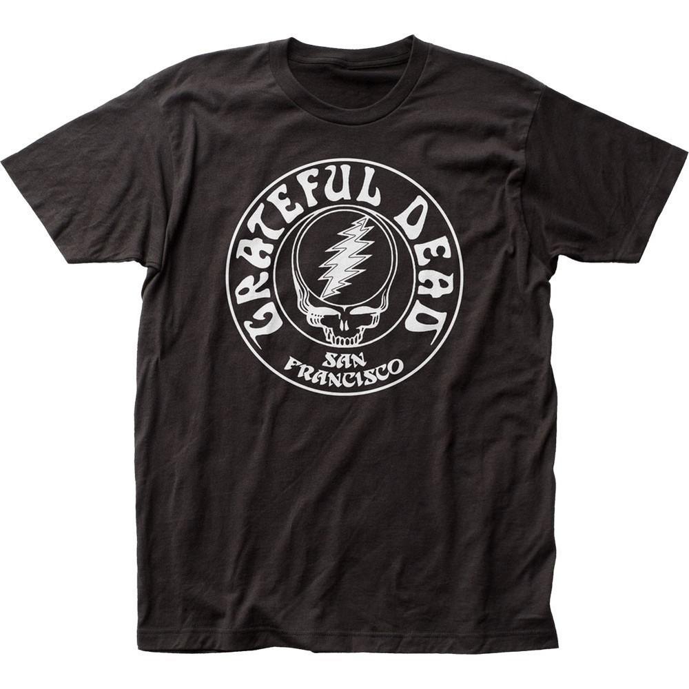 

Grateful Dead Opaque Skull Mens T Shirt Music Classic Concert Band Tee New Black Unisex T-Shirt M